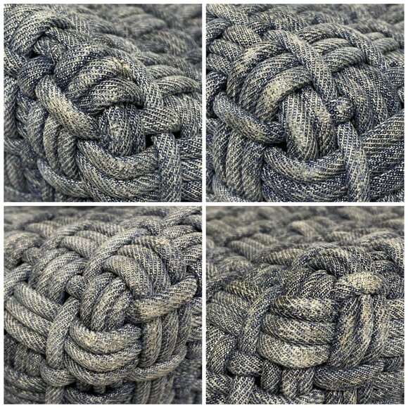 Auth BALENCIAGA Bistro XS Basket 671342 Blue Denim - Tote Bag - Picture 16 of 16